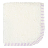 4-Pack Pink & Ivory Woven Washcloths-Gerber Childrenswear Wholesale