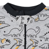 2-Pack Boys Dino Snug Fit Footed Cotton Pajamas-Gerber Childrenswear Wholesale