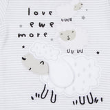 5-Pack Baby Neutral Lamb Short Sleeve Onesies® Bodysuits-Gerber Childrenswear Wholesale