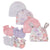 8-Piece Baby Girls Bunny Caps & Mittens Set-Gerber Childrenswear Wholesale