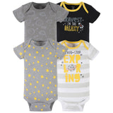 4-Pack Baby Boys Blast Off Short Sleeve Onesies® Bodysuits-Gerber Childrenswear Wholesale