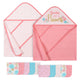 12-Piece Baby Neutral Princess Hooded Towels & Washcloths Set-Gerber Childrenswear Wholesale