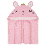 Baby Girls Floral Hooded Bath Wrap-Gerber Childrenswear Wholesale
