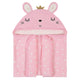 Baby Girls Floral Hooded Bath Wrap-Gerber Childrenswear Wholesale