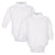 2-Pack Neutral White Long Sleeve Turtlenecks-Gerber Childrenswear Wholesale