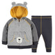 2-Piece Baby & Toddler Boys Bear Hoodie & Active Pant Set-Gerber Childrenswear Wholesale
