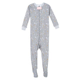 2-Pack Baby Girls Unicorn & Clouds Organic Sleep 'n Play-Gerber Childrenswear Wholesale