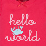 4-Pack Baby Girls Sea Creatures Onesies® Bodysuits-Gerber Childrenswear Wholesale