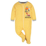 4-Pack Baby Boys Transportation Zone Sleep 'N Plays-Gerber Childrenswear Wholesale