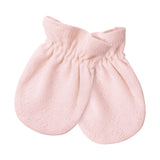 4-Piece Baby Girls Dusty Pink & Floral Caps & Mittens Set-Gerber Childrenswear Wholesale