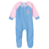 2-Pack Baby Girls Rainbow Blanket Sleepers-Gerber Childrenswear Wholesale