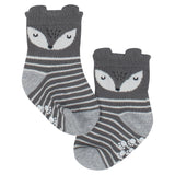 Just Born® 6-Pack Baby Boys Fox Organic Wiggle Proof Bootie Socks-Gerber Childrenswear Wholesale