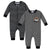 2-Pack Baby Boys Tiger Thermal Footless Unionsuits-Gerber Childrenswear Wholesale