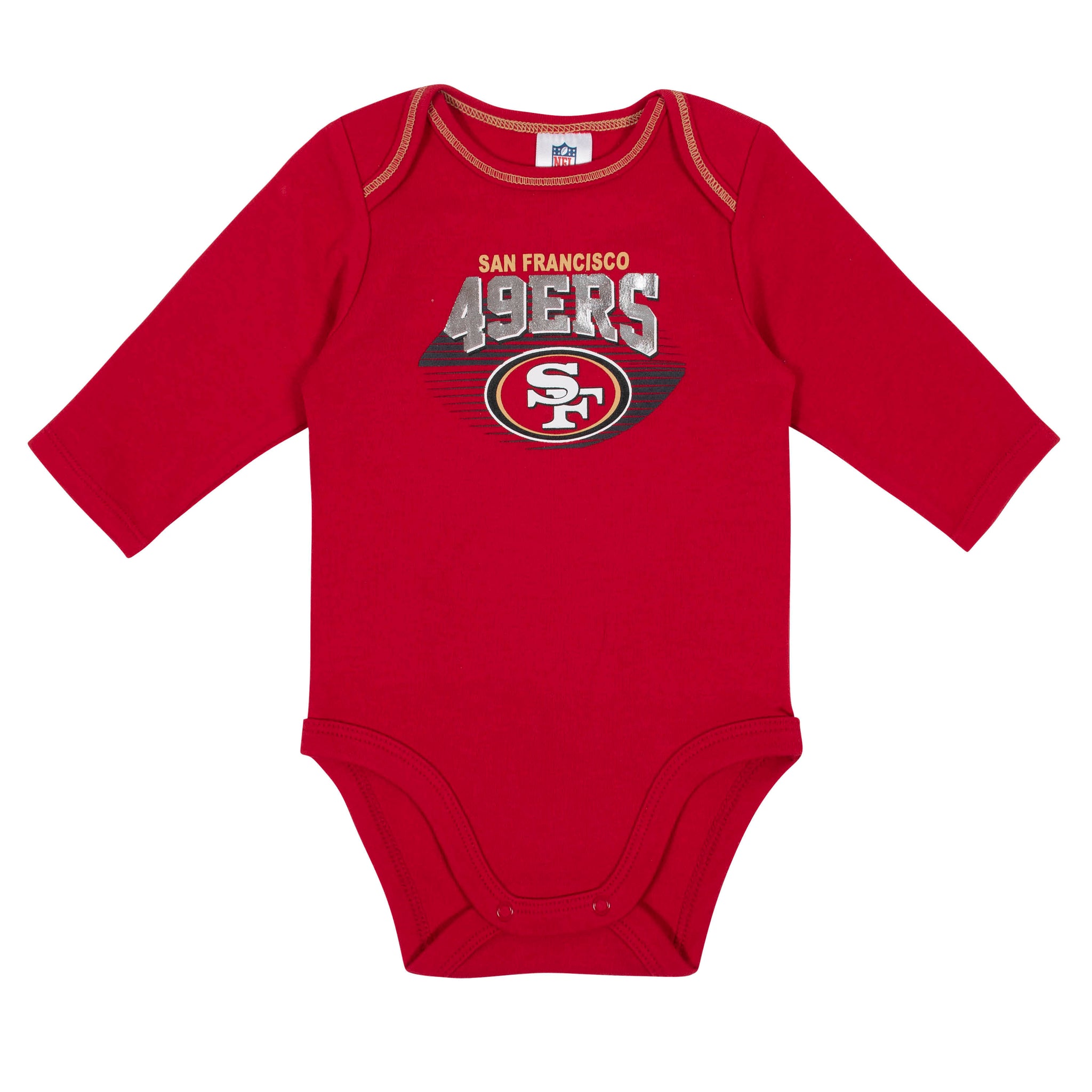 2-Pack Baby Boys 49Ers Long Sleeve Bodysuits-Gerber Childrenswear Wholesale