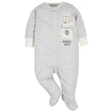 Assorted Organic Baby Neutral Wildflower & Jungle Sleep 'N Plays-Gerber Childrenswear Wholesale