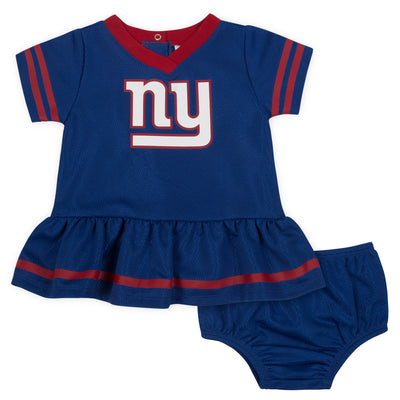 2-Piece New York Giants Dress and Diaper Cover Set-Gerber Childrenswear Wholesale