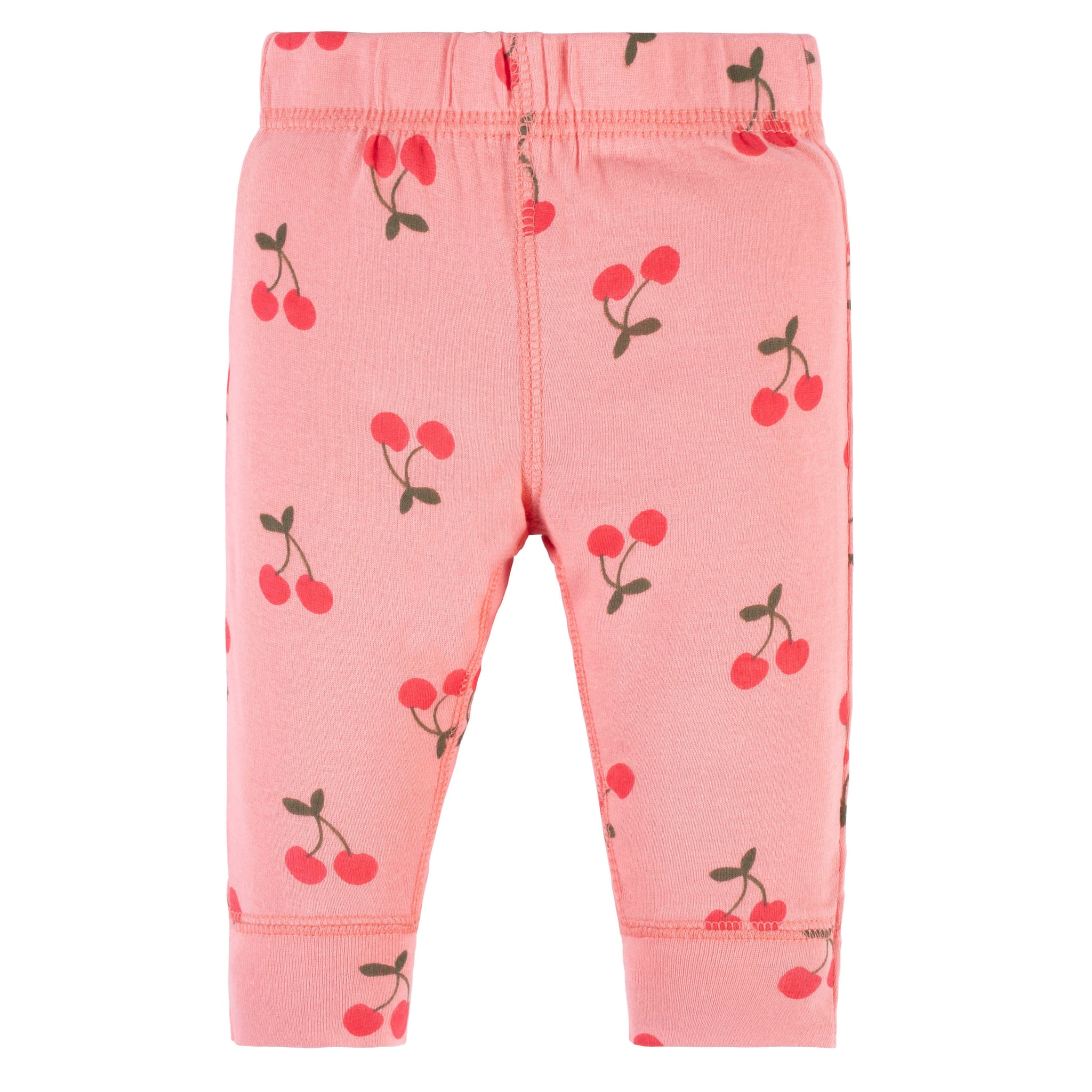 3-Piece Baby Girls Cherry Kisses Short Sleeve Onesies® Bodysuits & Pants Set-Gerber Childrenswear Wholesale