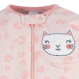 Baby Girls Kitty Sleep 'N Play-Gerber Childrenswear Wholesale