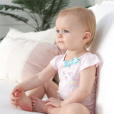 4-Pack Baby Girls Unicorns Onesies® Bodysuits-Gerber Childrenswear Wholesale