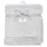 Just Born® Baby Neutral Gray Sherpa Blanket-Gerber Childrenswear Wholesale