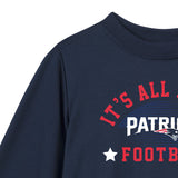 New England Patriots Long Sleeve Tee-Gerber Childrenswear Wholesale