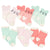 6-Pack Baby Girls Rainbow Wiggleproof Socks-Gerber Childrenswear Wholesale