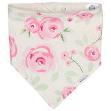 4-Pack Baby Girls Floral Bandana Bibs-Gerber Childrenswear Wholesale