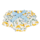 3-Piece Baby Girls Sunny Garden Onesies® Bodysuit, Diaper Cover & Headband Set-Gerber Childrenswear Wholesale