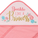 2-Pack Baby Girls Princess Hooded Towels-Gerber Childrenswear Wholesale