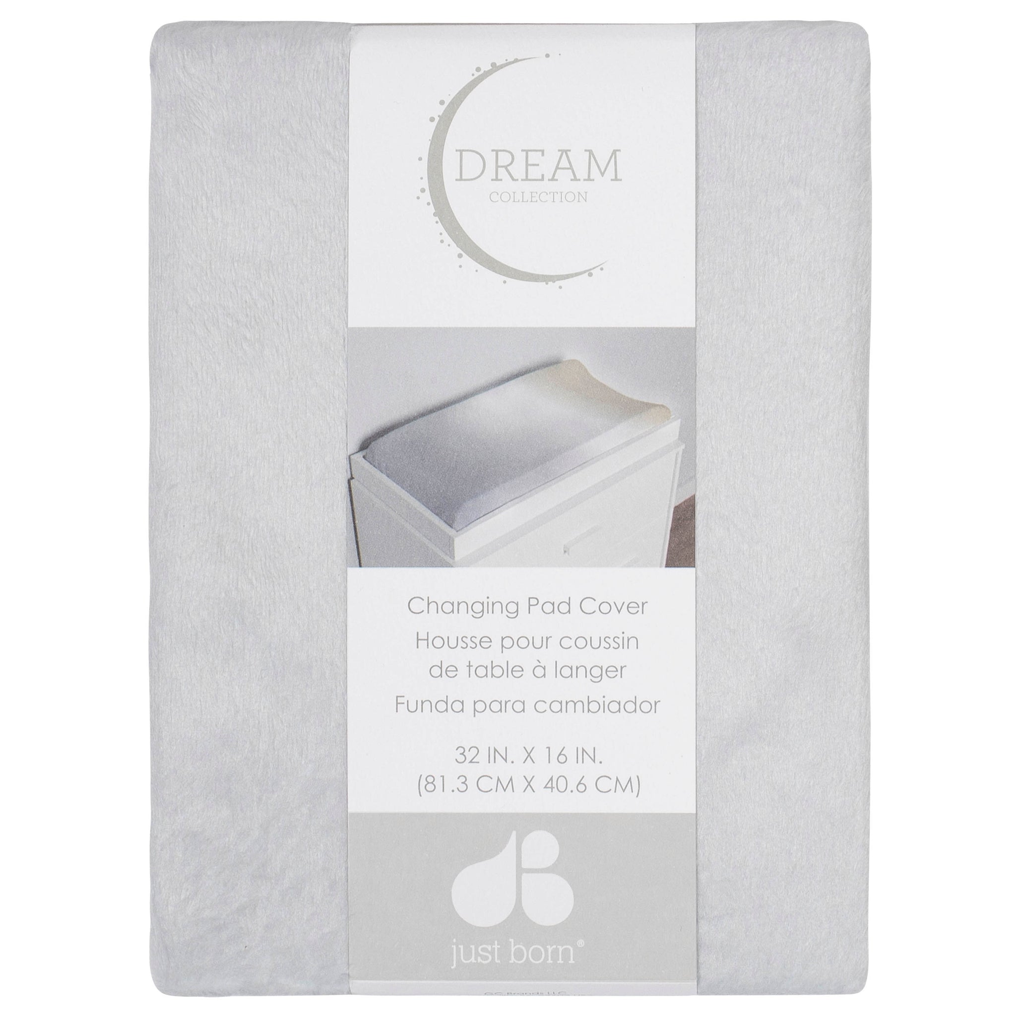 Baby Neutral Ombre Changing Pad Cover-Gerber Childrenswear Wholesale