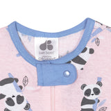 2-Pack Baby Girls Panda & Clouds Organic Sleep 'n Play-Gerber Childrenswear Wholesale