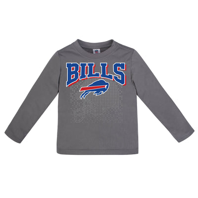 Buffalo Bills Toddler Boys Long Sleeve Tee Shirt-Gerber Childrenswear Wholesale