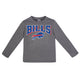 Buffalo Bills Toddler Boys Long Sleeve Tee Shirt-Gerber Childrenswear Wholesale
