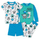 4-Piece Boys Monster Cotton Pajamas-Gerber Childrenswear Wholesale