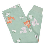 4-Piece Infant & Toddler Girls Purple Woodland Fox Snug Fit Cotton Pajamas-Gerber Childrenswear Wholesale