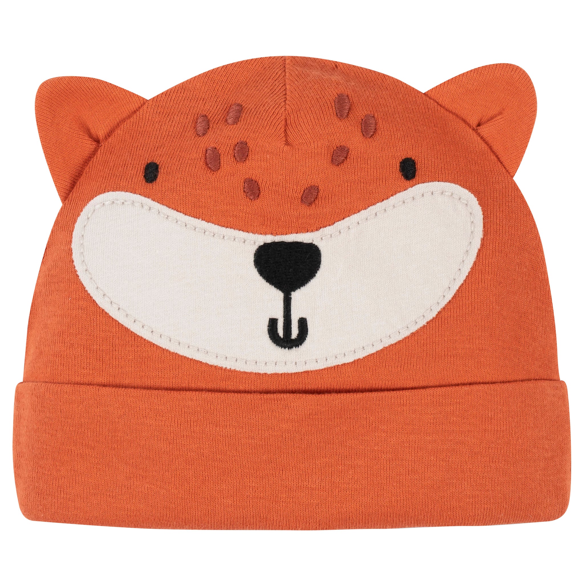 5-Pack Baby Boys Fox Caps-Gerber Childrenswear Wholesale