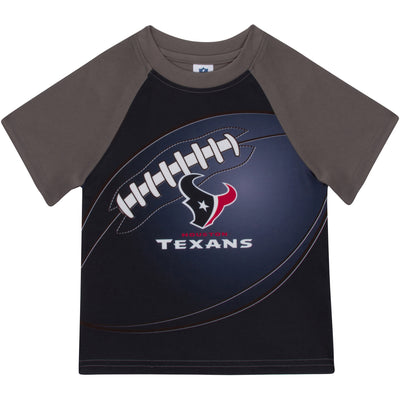 Houston Texans Toddler Boys Short Sleeve Tee Shirt-Gerber Childrenswear Wholesale
