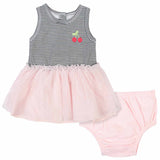2-Piece Baby Girls Cherries Dress Set-Gerber Childrenswear Wholesale