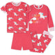 4-Piece Girls Unicorn Cotton Pajamas-Gerber Childrenswear Wholesale
