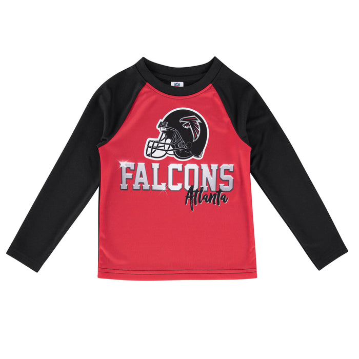 Atlanta Falcons Toddler Boys Long Sleeve Tee-Gerber Childrenswear Wholesale