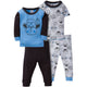 Gerber® 4-Piece Hello Monkey PJ's-Gerber Childrenswear Wholesale