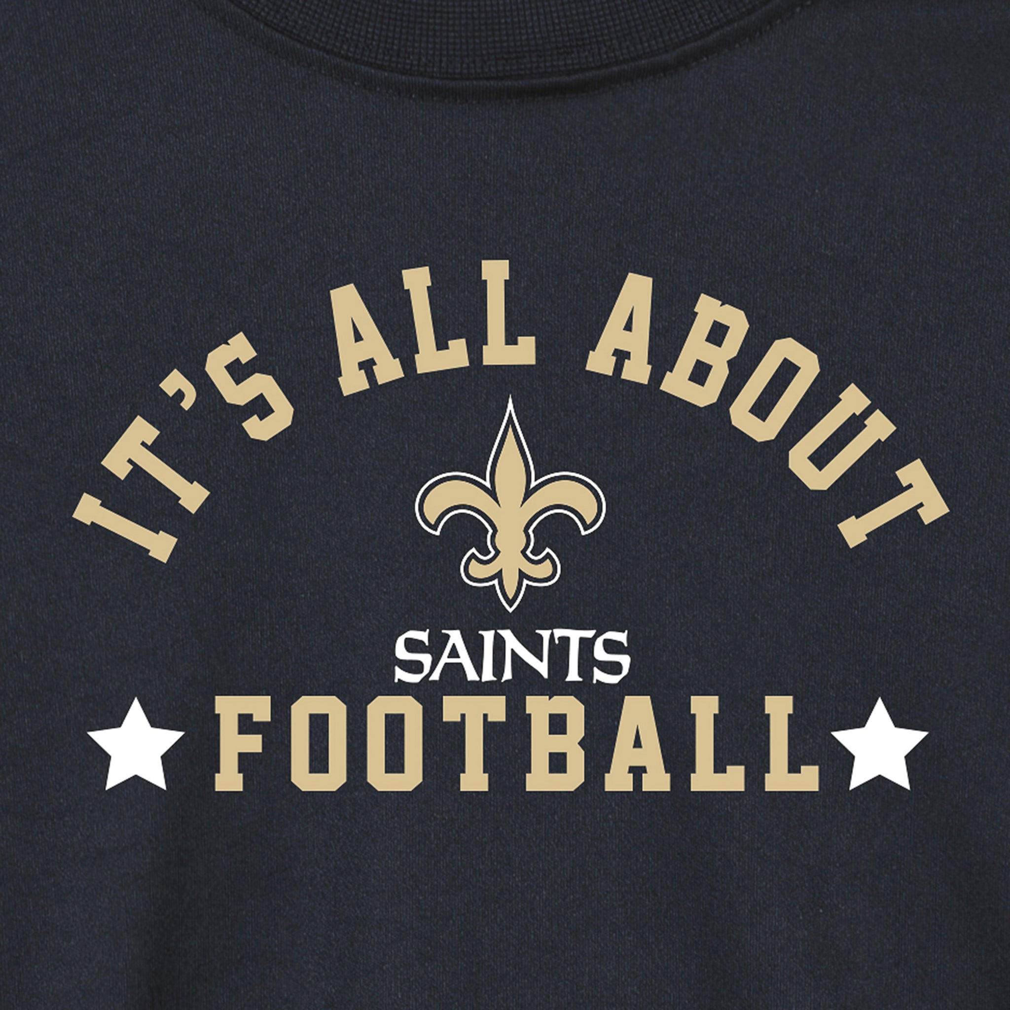 New Orleans Saints Long Sleeve Tee-Gerber Childrenswear Wholesale