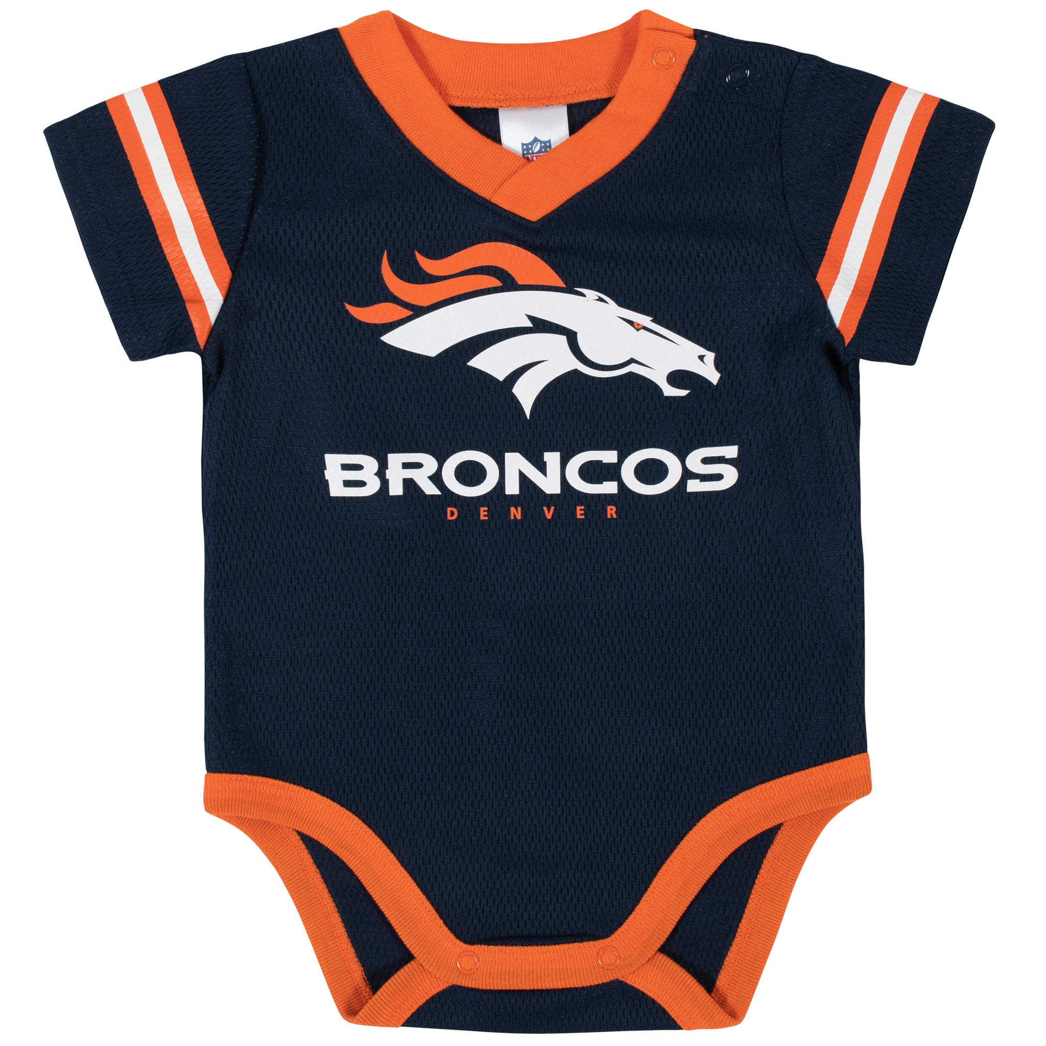 Denver Broncos Bodysuit-Gerber Childrenswear Wholesale