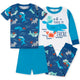 4-Piece Boys Sea Cotton Pajamas-Gerber Childrenswear Wholesale