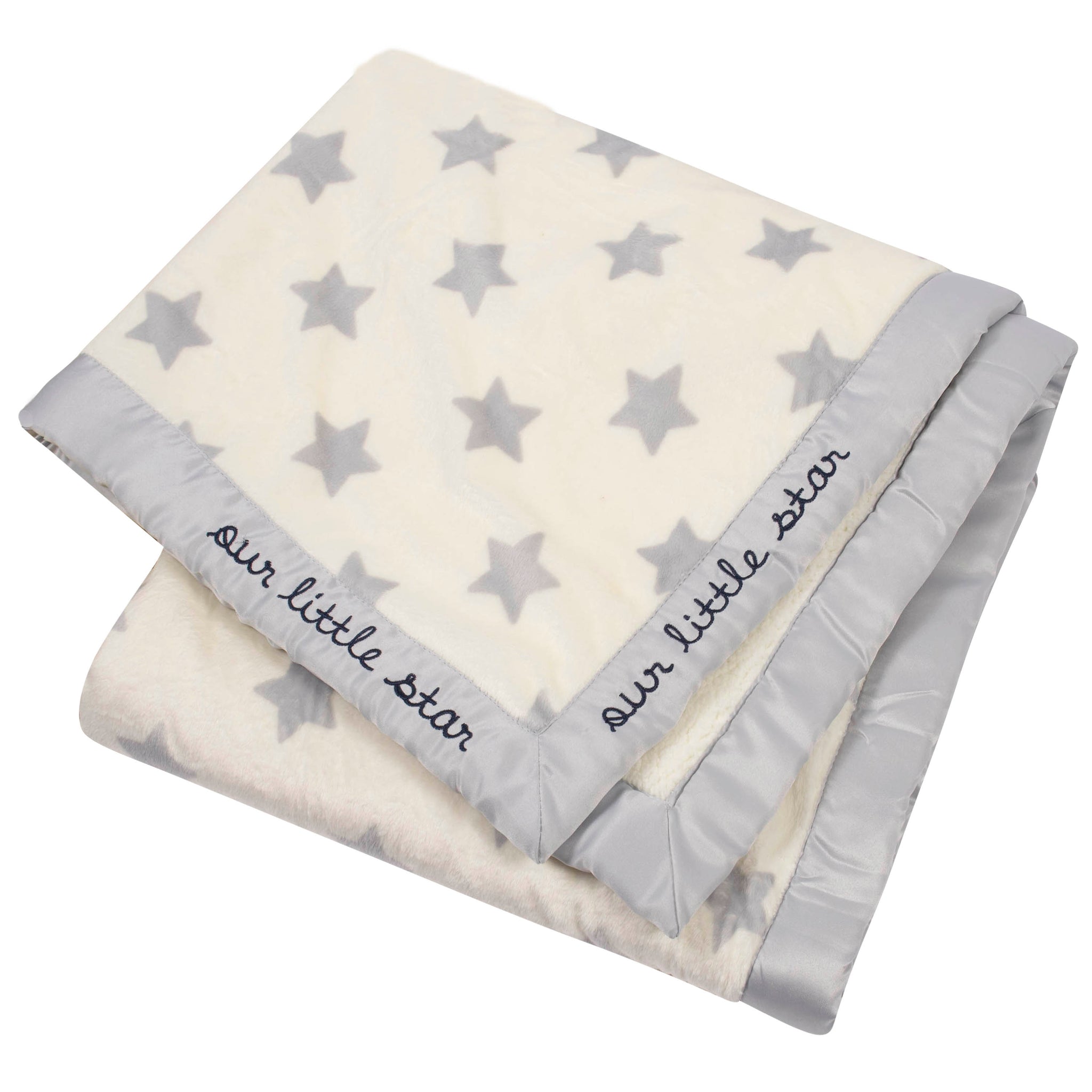Boys Stars Plush Blanket-Gerber Childrenswear Wholesale