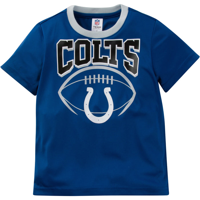 Toddler Boys Colts Short Sleeve Performance Tee-Gerber Childrenswear Wholesale