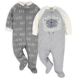 Multi-Gender Organic Sleep 'N Play Sets-Gerber Childrenswear Wholesale