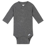 3-Pack Baby Boys Solid Thermal Long Sleeve Onesies® Bodysuits-Gerber Childrenswear Wholesale
