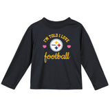 Pittsburgh Steelers Long Sleeve Tee-Gerber Childrenswear Wholesale