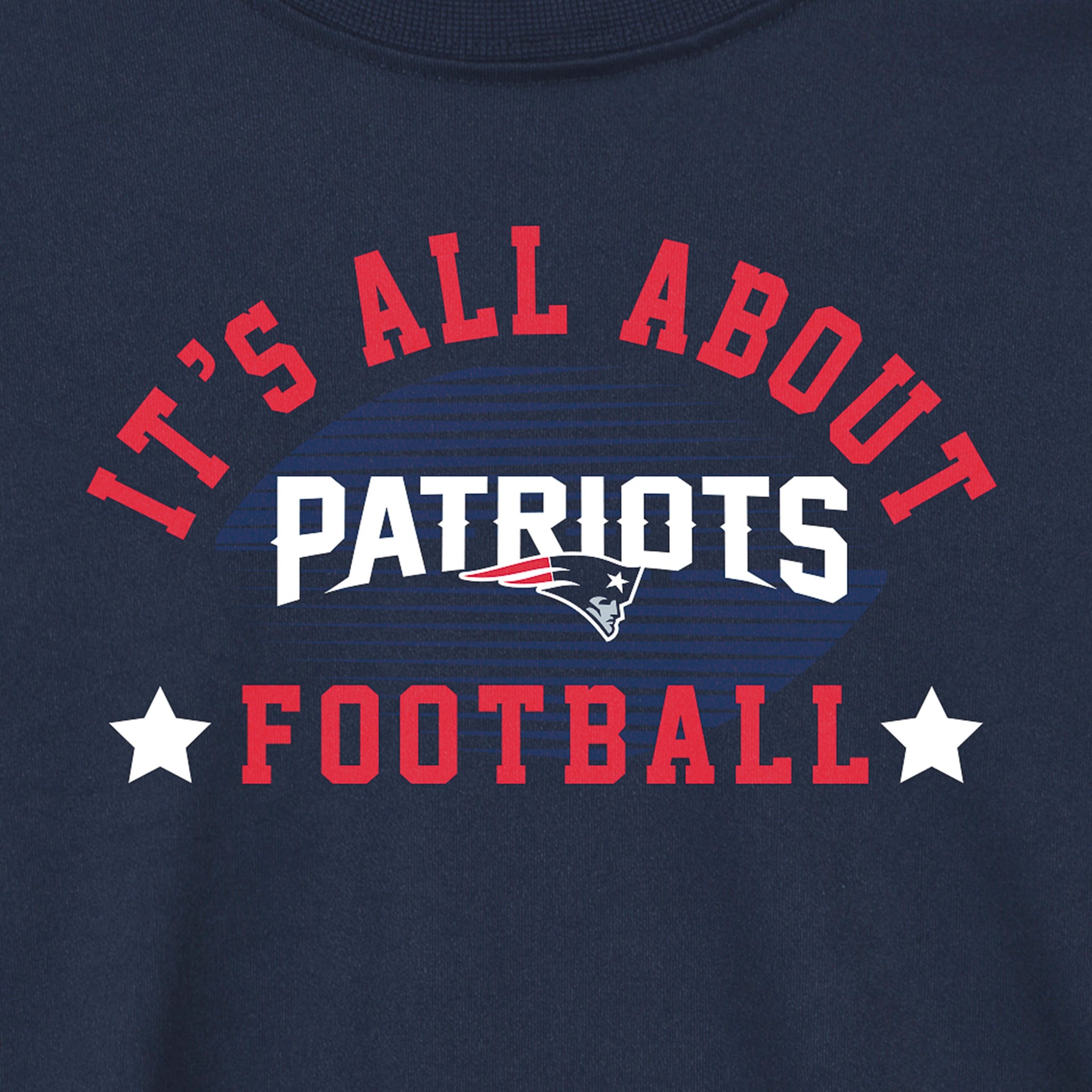 New England Patriots Long Sleeve Tee-Gerber Childrenswear Wholesale